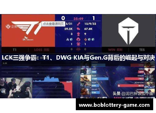 LCK三强争霸：T1、DWG KIA与Gen.G背后的崛起与对决
